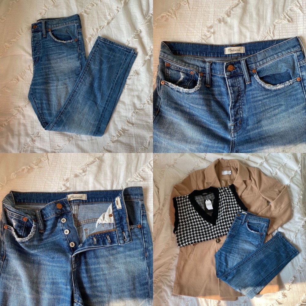 MADEWELL cruiser straight leg jeans sz 29